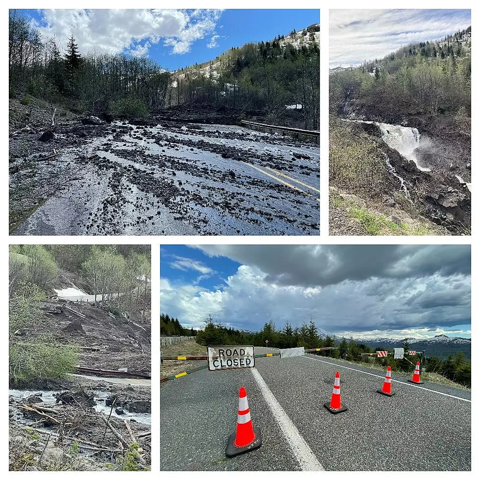 Heavy Rain Causes Massive Mudslide on Washington’s Mt. St Helens
